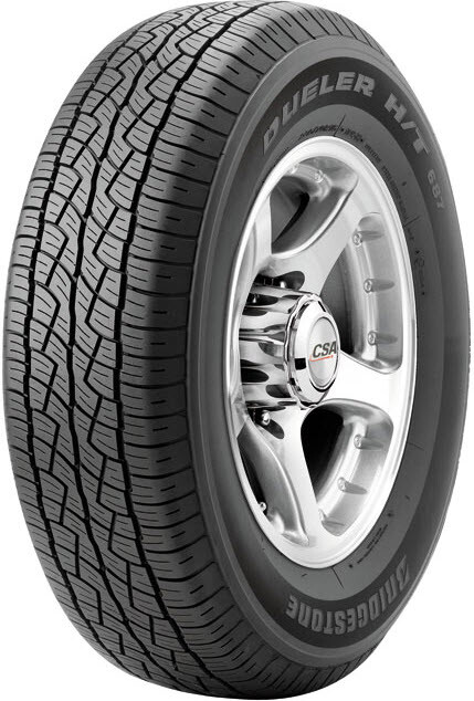 henkilöauton / maasturin kesärengas 225/65R17 101H Bridgestone D687