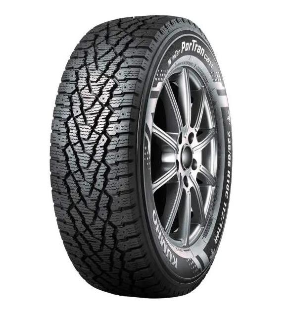 Pakettiauton kitkarengas 215/65R16C KUMHO CW11 109R Studdable 3PMSF M+S