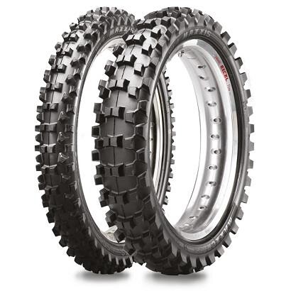 moottoripyörän rengas 110/100-18 Maxxis M7332R Maxxcross MX-ST+ 64M TT CROSS SOFT Rear NHS