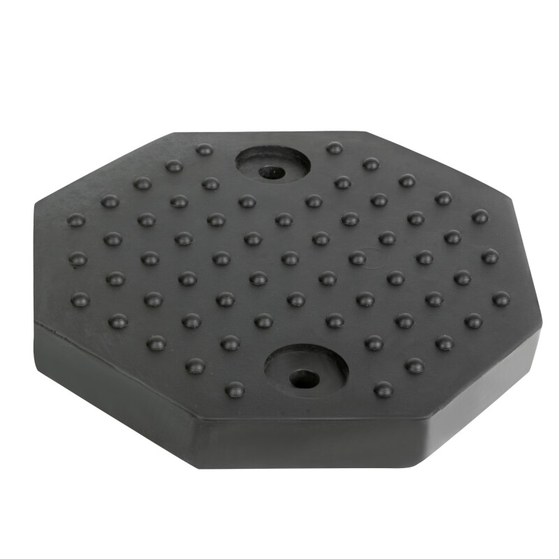 autotõstuki kumityyny kuuskant 125mm (2 läbivat asennusreikä). rotary/blitz jbm