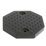 autotõstuki kumityyny kuuskant 125mm (2 läbivat asennusreikä). rotary/blitz jbm