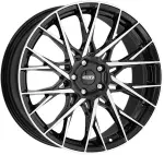 alumiinivanne Dotz Fuji dark Black/polished 8x20" 5x112 ET40 keskireikä 70.1