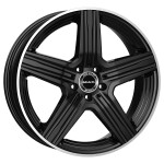 alumiinivanne MAK Lewis Gloss Black Mirror Ring 10x21" 5x112 ET52 keskireikä 66.6
