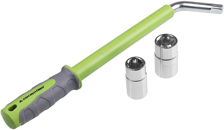 pyöränmutteriavain pidennettävä 17/19mm ja 21/23mm kumikahvalla carmotion