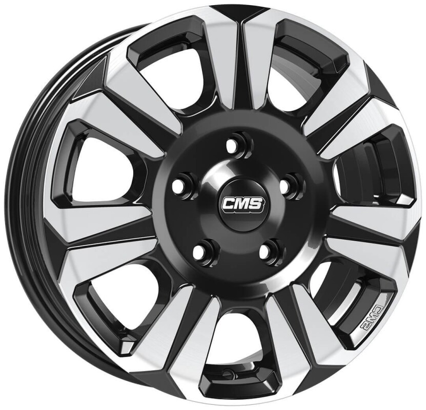 alumiinivanne CMS C31 Diamond Black Gloss 6.5x16" 6x130 ET62 keskireikä 84.1