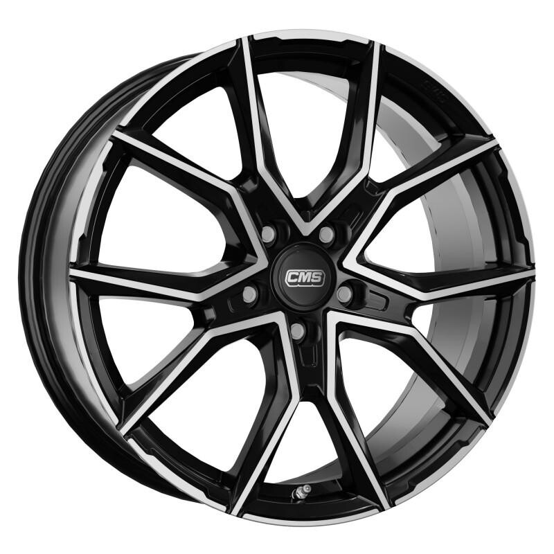 alumiinivanne CMS C33 Diamond Black Gloss 8x19" 5x108 ET42 keskireikä 63.4