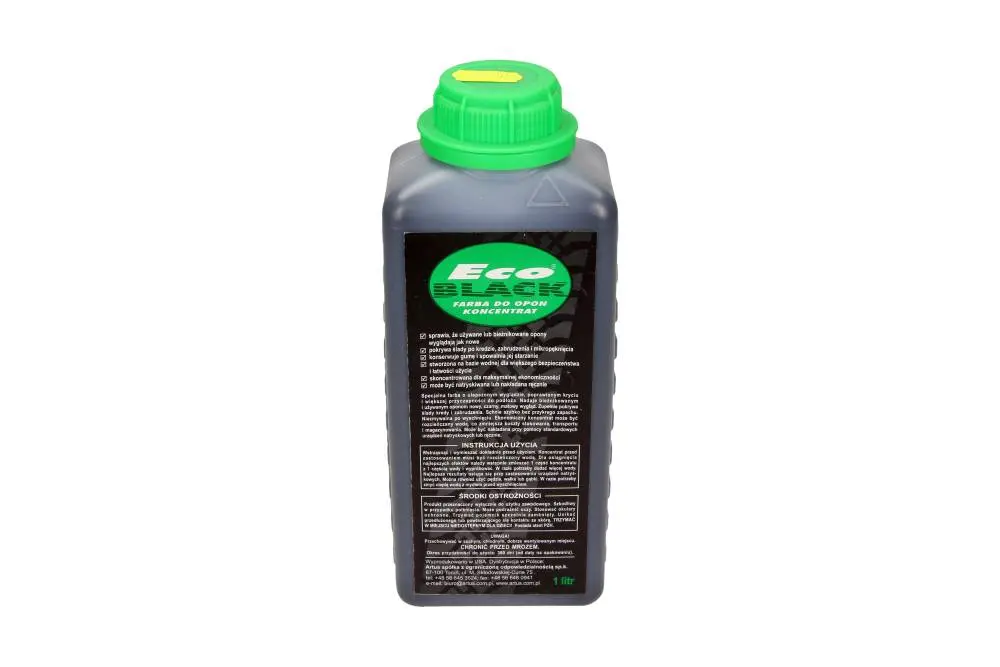 ECO BLACK - FARBA DO OPON 1 L - KONCENTRAT