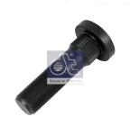 Wheel bolt front/rear M22x1,5 x86mm (thread pituus 48mm, milled) fits: DAF 65, 65 CF, 75, 75 CF, 85, 85 CF, 95, 95 XF, CF, CF 65, CF 75, CF 85, F 1000, F 1100, F 1300, F 1700, F 1900, F 2100 01.74-