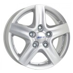 alumiinivanne Alutec Grip Silver T, 16x6.5 5x130 ET66