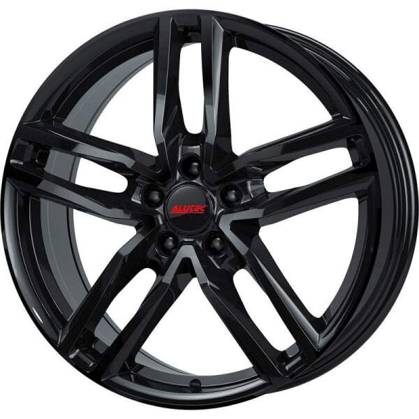 alumiinivanne Alutec Ikenu Black, 17x7.5 ET keskireikä 70
