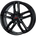 alumiinivanne Alutec Ikenu Black, 17x7.5 ET keskireikä 70