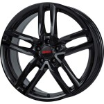 alumiinivanne Alutec Ikenu Black, 17x7.5 ET keskireikä 70