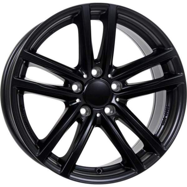 alumiinivanne Alutec X10 racing-black, 17x7.5 5x120 ET43 keskireikä 72