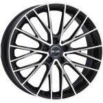 alumiinivanne MAK Speciale Black Mirror, 20x8.5 5x112 ET27 keskireikä 66
