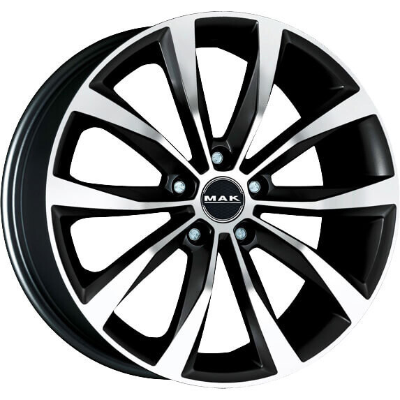 alumiinivanne MAK WOLF BLACK MIRROR, 17x7.5 5x100 ET48 keskireikä 56