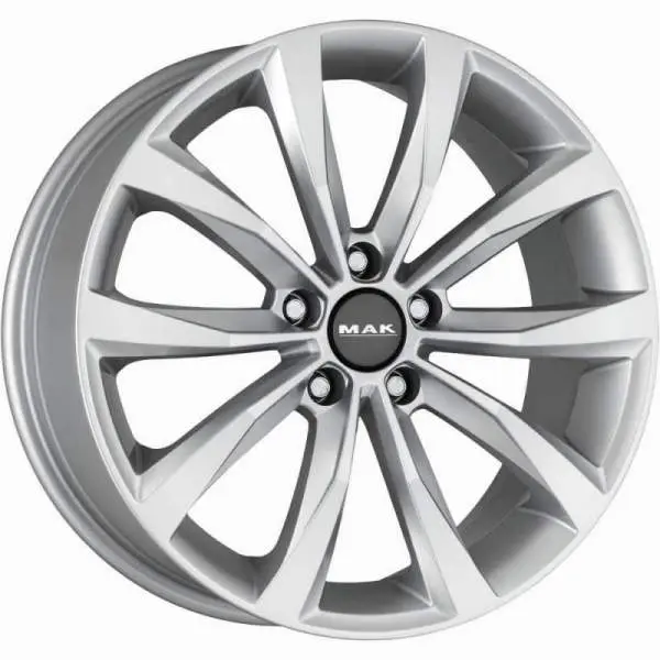 alumiinivanne MAK WOLF SILVER, 17x7.5 ET keskireikä 57