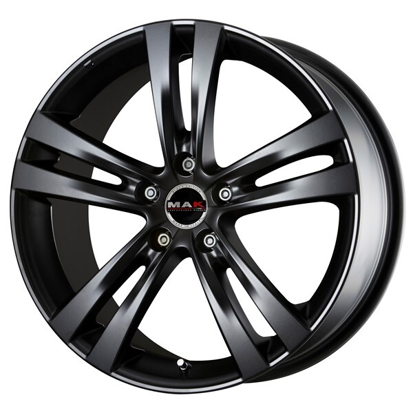 alumiinivanne MAK Zenith Matt Black, 16x6.5 5x100 ET35 keskireikä 72