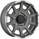 alumiinivanne Sparco Dakar Mat Grey Pol, 16x5.5 ET keskireikä 08
