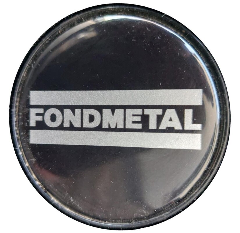 Fondmetal Wheel Cap 1CPN C058 + 1D533 01 Black 1 Kpl