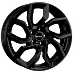 alumiinivanne MAK Apollo Gloss Black 7.5x17" 5x110 ET38 keskireikä 65.1