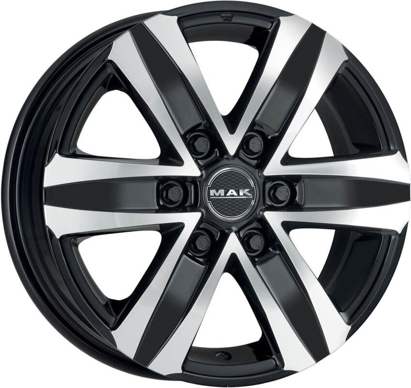 alumiinivanne MAK Stone 6 Black Mirror 8.5x20" 6x139.7 ET38 keskireikä 67.1
