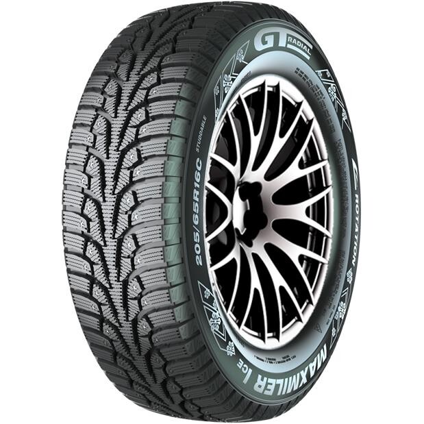 Pakettiauton nastarengas 215/65R16C GT RADIAL MAXMILER ICE 109/107R Studded 3PMSF M+S