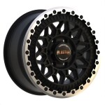 alumiinivanne Fondmetal Bluster Matt Black Machined Lip 8x18" 5x127 ET35 keskireikä 71.6