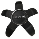 MAK Wheel Cap 8010002040 Invidia Deluxe Black 1 Kpl