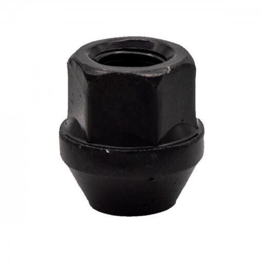 Bimecc Nut D14-ZNNI M12x1.5x25 19 mm Hex 60° 1 Kpl Black