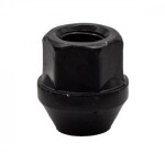 Bimecc Nut D14-ZNNI M12x1.5x25 19 mm Hex 60° 1 Kpl Black