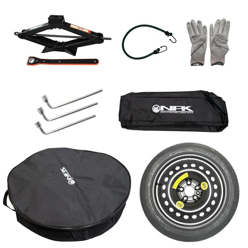 alumiinivanne NPK Spare Wheel teräs 4x18" 5x112 ET0 keskireikä 66.6