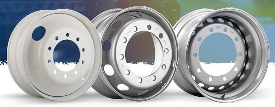 Jantsa TBR Rims 11,75x22,5 10/335 ET0 CB281,0 Matte Black Ø26mm