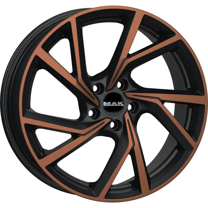 alumiinivanne MAK Kassel Black & Bronze 7.5x18" 5x114.3 ET48 keskireikä 76