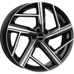 alumiinivanne MAK Qvattro Black Mirror 8.5x21" 5x112 ET38 keskireikä 57.1