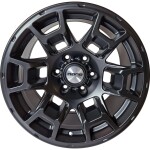 alumiinivanne Nano 5914 Full Matt Black 8.5x17" 6x139.7 ET-10 keskireikä 110.1