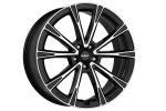alumiinivanne Dezent AR dark Black/polished 7.5x19" 5x112 ET40 keskireikä 66.6