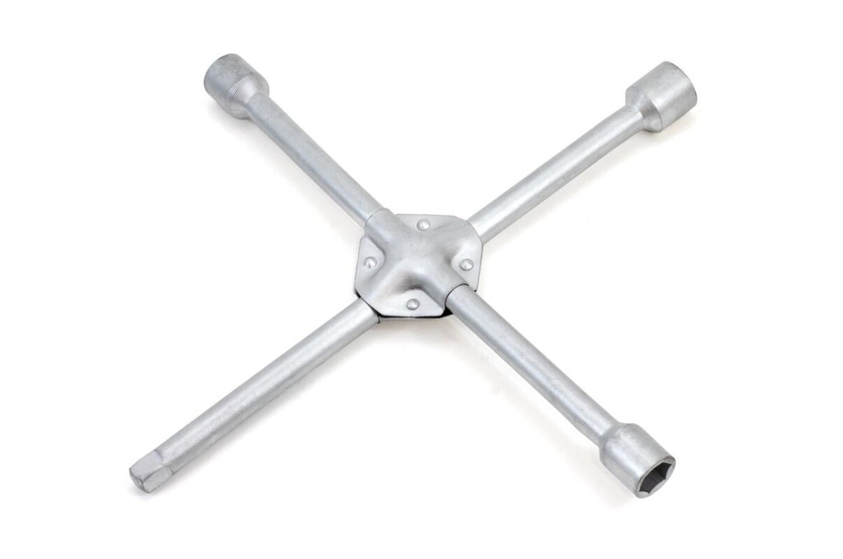 auton pyöränmutteriavain ristipää 17 mm 19 mm 21 mm 1/2' AMIO-01278