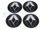 Alkuperäinen valmistajan tunnus auton logolla vanteelle tai katteeseen Renault