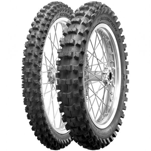 [1804600] Krossirehvid PIRELLI 140/80-18 TT 70M SCORPION XC MID HARD takaosa