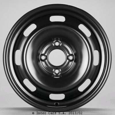 6Jx15 H2; 4x108x65; ET 23; teräsvanne: Citroën C3 Picasso 02/09-; Peugeot 207 06/06-