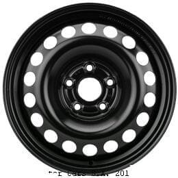 6Jx15H2; 5x105x56,5; ET39 teräsvanne: Chevrolet Aveo  10/11- (85kW Diesel)