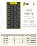 kuorma-auto kova kitkarengas 315/70R22,5 11 GT GT38