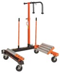 pyörillä pyöränostin max 1500kg Ø min:1000mm, Ø max:2200mm