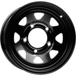 alumiinivanne Dotz 4x4 Pharao dark Black 6x15" 5x139.7 ET45 keskireikä 110.1