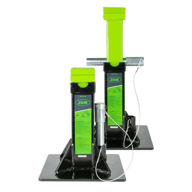 fikseersõrmega pyramidi pukki 22t 2kpl. 338-500mm jbm