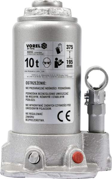 pullotunkki 10 000 kg Vorel