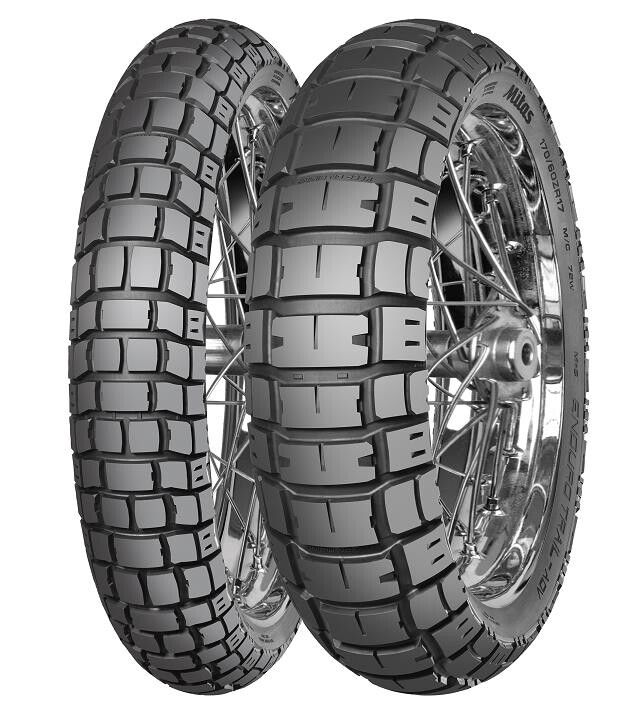 moottoripyörän rengas 120/70R19 Mitas ENDURO TRAIL ADV 60W TL ENDURO ON/OFF Front M+S