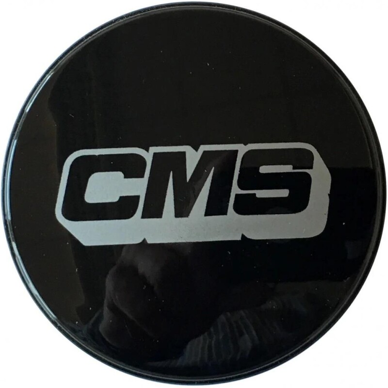 CMS Wheel Cap NK22 NK CBG 75, 75mm Glossy Black