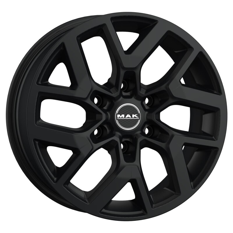 alumiinivanne MAK Gravel Matt Black 6.5x16" 6x120 ET50 keskireikä 74.5