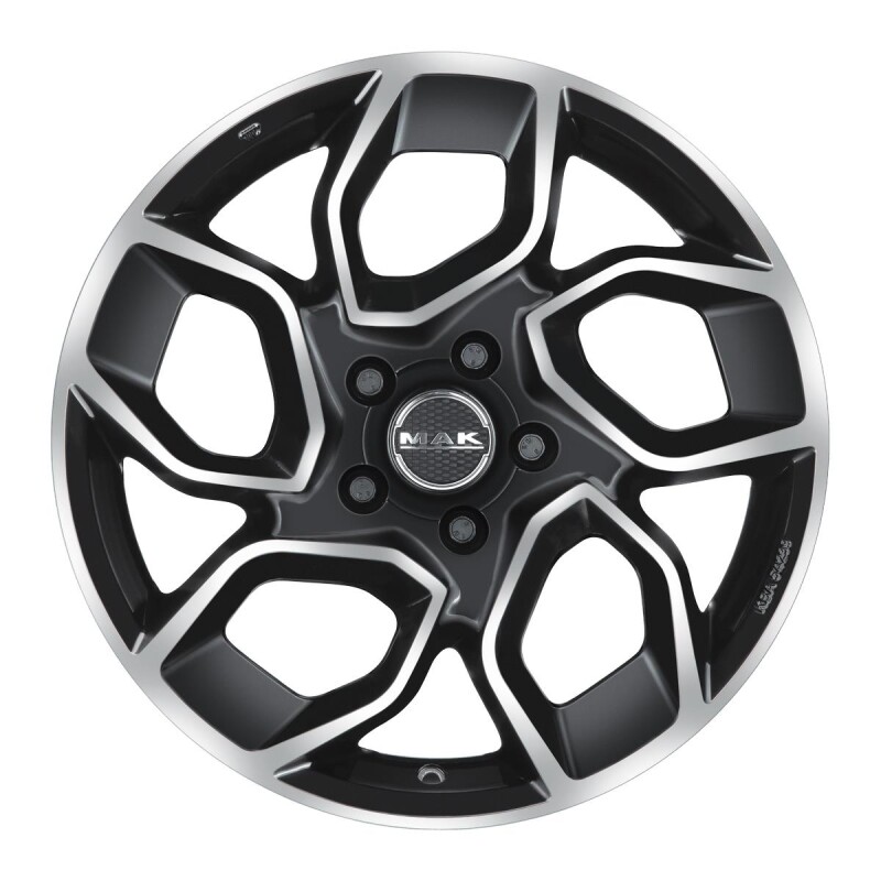 alumiinivanne MAK Express Black Mirror 7x17" 5x120 ET51 keskireikä 65.1